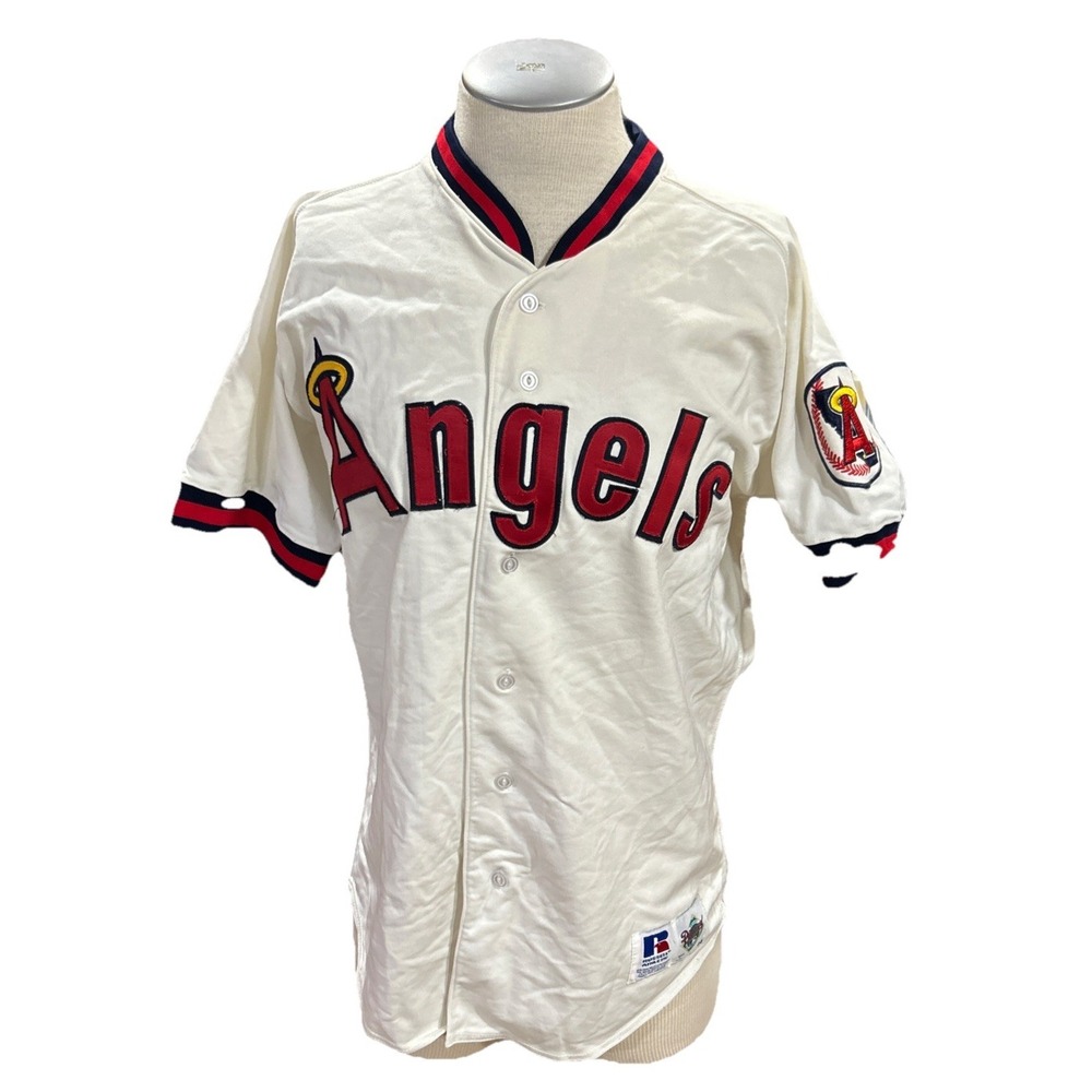 Russell Jersey Angels Vintage 44 Mens Diamond Collection Baseball MLB